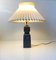 Blue Ceramic Table Lamp by Nils Thorsson for Royal Copenhagen & Fog & Morup, 1970s, Image 2