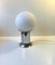 Lampe de Bureau Space Age en Chrome et Verre Opalin de Lyfa, 1970s 5