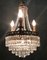 Vintage Crystal Beaded Chandelier, 1940s, Image 3