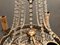 Vintage Crystal Beaded Chandelier, 1940s, Image 5