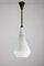 Vintage Opaline Matt Glass Pendant Lamp, 1970s 1