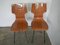 Italian Formica Dining Chairs, 1960s, Set of 2 1