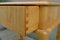Vintage Art Deco Sewing or Console Table in Maple, Image 4