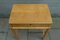 Vintage Art Deco Sewing or Console Table in Maple 2