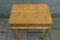 Vintage Art Deco Sewing or Console Table in Maple, Image 2