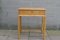 Vintage Art Deco Sewing or Console Table in Maple 1