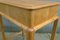Vintage Art Deco Sewing or Console Table in Maple 9
