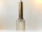 Lámpara colgante vintage de vidrio y latón de Orrefors, años 60, Imagen 1