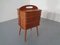 German Teak Sewing Box, 1950s, Image 5