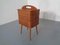 German Teak Sewing Box, 1950s, Image 2