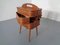 German Teak Sewing Box, 1950s, Image 24