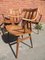 Poltrone Mid-Century in teak, anni '60, set di 4, Immagine 1