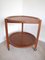 Mid-Century Danish Round Teak Trolley from Sika Møbler, 1960s, Image 7