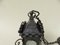 Art Nouveau Wrought Iron Lantern Ceiling Lamp, Image 15