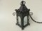 Art Nouveau Wrought Iron Lantern Ceiling Lamp 9