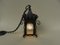 Art Nouveau Wrought Iron Lantern Ceiling Lamp, Image 14
