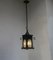 Lampada da soffitto a forma di lanterna Art Nouveau in ferro battuto, Immagine 6