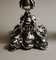 Bougeoirs Style Rococo en Argent, Italie, 1950s, Set de 2 9