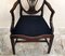 Antique Arts & Crafts French Dark Mahogany Desk Chair, Image 13