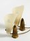 Mid-Century Italian Brass and Acrylic Glass Table Lamps, 1950s, Set of 2, Image 13