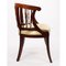 Antique Walnut Reupholstered Armchair, Image 6