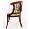 Antique Walnut Reupholstered Armchair, Image 8