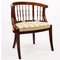 Antique Walnut Reupholstered Armchair, Image 2