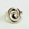 Vintage Scandinavian Silver Ring with Wave Curl, 1960s, Image 6