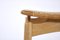 Scandinavian Modern Stool in Oak and Cane by Ølholm Møbelfabrik, Denmark, 1950s, Image 8