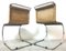 Vintage Italian Model MR10 Chairs by Ludwig Mies van der Rohe, 1970s, Set of 2 3