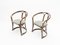 Brass Bamboo Lounge Chairs, 1960s, Set of 2, Image 2