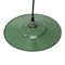 Lámpara colgante francesa industrial Mid-Century pequeña esmaltada en verde, Imagen 2