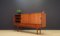 Credenza vintage impiallacciata in teak, Danimarca, anni '70, Immagine 4