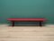 Vintage Danish Red Eco-Leather Bench, 1990s 1