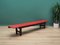 Banc Vintage en Cuir Rouge, Danemark, 1990s 5