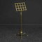 Antique Edwardian Brass Music Stand, Image 1