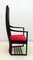 Sessel mit hoher Rückenlehne aus Eiche & Glaspaste von Charles Rennie Mackintosh, 1970er 8