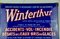 Emailliertes Winterthur Schild aus Metall, 1950er 2