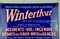 Enameled Metal Winterthur Sign, 1950s 2