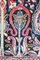 Antique Middle Eastern Inscribed Tree of Life Rug 13