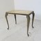 Vintage Regency Marble and Brass Side Table, 1950s 1