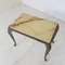 Vintage Regency Marble and Brass Side Table, 1950s, Image 2
