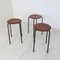 Vintage Industrial Stools from Marko, 1950s, Set of 3 1