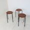 Vintage Industrial Stools from Marko, 1950s, Set of 3 2