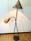 Mid-Century Brass Witch Hat Floor Lamp, 1950s 9