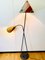 Mid-Century Brass Witch Hat Floor Lamp, 1950s 10