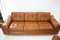 Living Room Set in Cognac Leather, 1970s, Set of 3 6