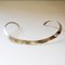 Vintage Danish Sterling Silver Neck Ring by N.E. From, 1960s 4