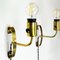 Finnish Brass Sconces by Maria Lindemann for Idman Oy, 1950s, Set of 2, Image 7