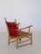 Vintage Ash Armchair by Bas van Pelt, 1940s, Image 10